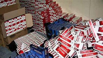 ضبط 48 ألف علبة سجائر مهربة في مطروح