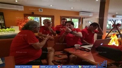 منتخب مصر يستعد لمالي خلال تناول 