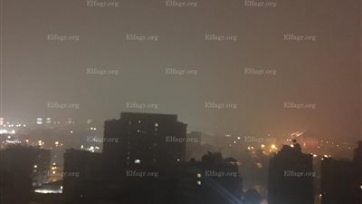 شبورة مائية كثيفة تغطي سماء القاهرة والجيزة (صور)