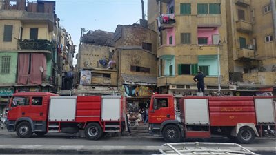 الحماية المدنية تسيطر على حريق في باب الشعرية 