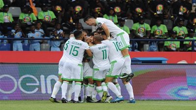 صور مباراة الجزائر وزيمبابوي في كأس أمم إفريقيا 2017 