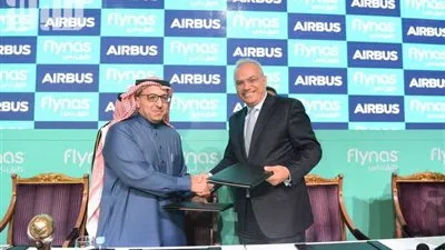 طيران ناس يوقع عقدًا مع إيرباص لشراء 120 طائرة