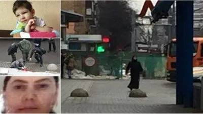 أمرأة تطوف شوارع المدينة برأس طفلة بعد فصلها عن جسدها (فيديو) !