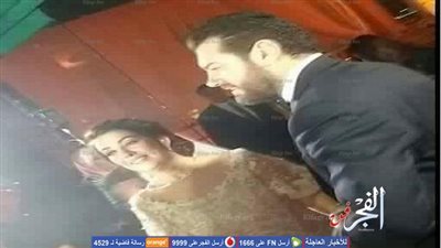 الصور الأولى من حفل زفاف عمرو يوسف وكنده علوش