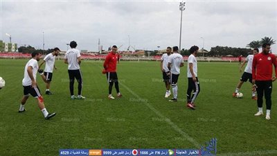 منتخب مصر يحتفل بـ 