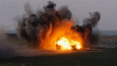 إصابة 4 مجندين إثر تفجير مدرعة شرطة بالعريش 