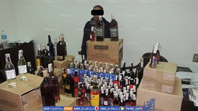ضبط مدير محل خمور في حدائق القبة للتهرب من تسديد الرسوم
