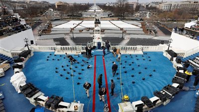 عاجل.. لحظة احتفال الولايات المتحدة بتنصيب الرئيس الأمريكي 