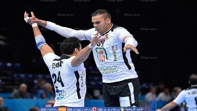 إنفوجرافيك.. تشكيلة منتخب مصر لكرة اليد أمام السويد