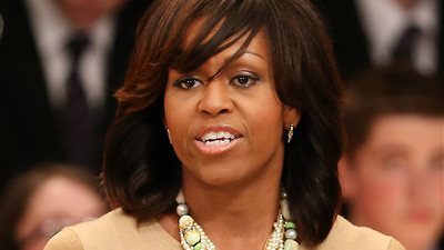 ميشيل أوباما تصل الكونجرس لحضور مراسم تنصيب ترامب رئيسا للولايات المتحدة 