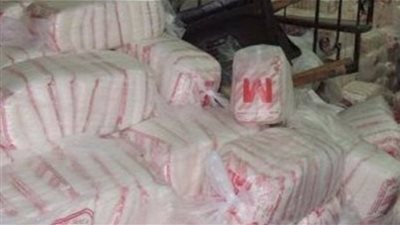 ‏ضبط بدال تمويني استولى على 5 أطنان سكر و2280 عبوة زيت بالطالبية