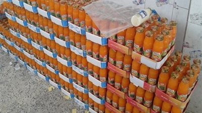 ضبط 109 عبوة عصير منتهية الصلاحية في مطروح