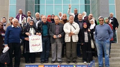 زيارة أعضاء نادي الزهور للمنطقة الاقتصادية لقناة السويس