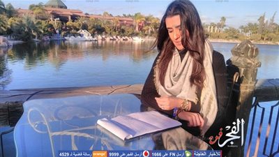 لاعبة الاسكواش أمنة الطرابلسي مذيعة لأول مرة (صور)