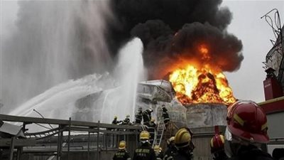 انفجار محطة كهرباء غرب القاهرة