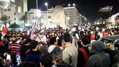  توقف حركة المرور بأكتوبر احتفالا بالفوز على غانا (فيديو)