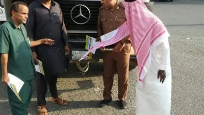 ولي العهد يوجه بإطلاق حملة لتركيب الحواجز الأمامية والخلفية للشاحنات