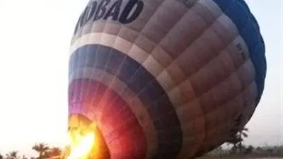 إصابة شقيقتين في سقوط بالون بمحمية الريان.. وعم الفتاتين: 