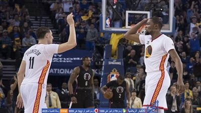 دوري السلة الأمريكي.. جولدن ستيت يسحق كليبرز