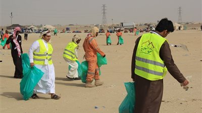 حملة بمهرجان ربيع النعيرية الــ 16 للحفاظ على البيئة