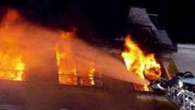 عاجل.. حريق هائل في المستشفى اليوناني بوسط القاهرة