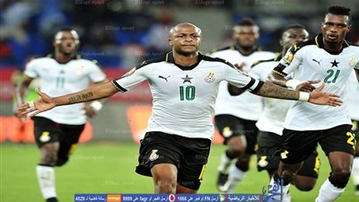 صور مباراة غانا والكونغو الديمقراطية بكأس الأمم الإفريقية 