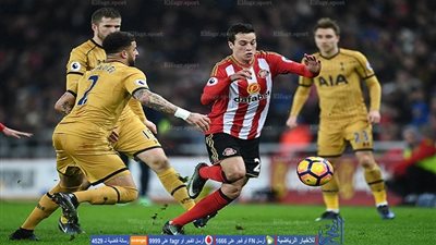 الدوري الإنجليزي.. توتنهام يتعثر أمام سندرلاند وسوانزي يتخطى ساوثهامتون