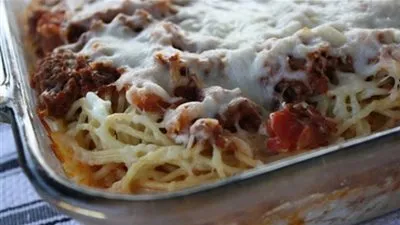 طريقة عمل السباجيتي في الفرن 