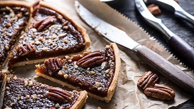 طريقة تحضير فطيرة الجوز بالقرفة