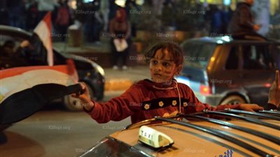 احتفالات في شوارع المهندسين بعد فوز المنتخب المصري (صور)