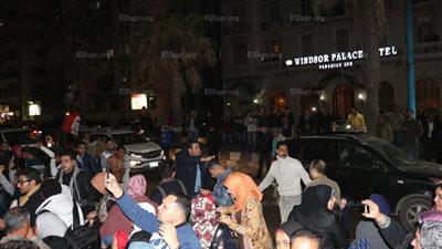 أهالي الإسكندرية يخرجون في الشوارع للاحتفال بصعود المنتخب لنهائي إفريقيا (صور)