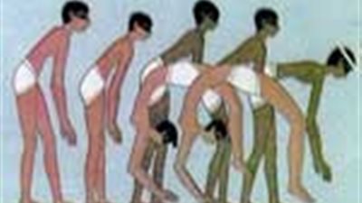 الجمباز رياضة مصرية قديمة 