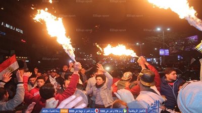 30 صورة تعكس فرحة المصريين بتأهل الفراعنة لنهائي إفريقيا  