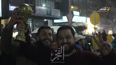 شاهد.. 180 ثانية لخصت فرحة المصريين بالتأهل لنهائي إفريقيا
