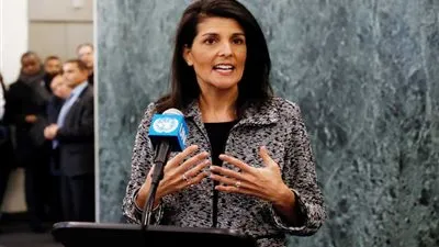 سفيرة أمريكا بالأمم المتحدة: رفع عقوبات روسيا متوقف على عودة القرم لـ