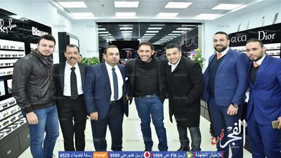 نجوم الفن والرياضة بحفل 