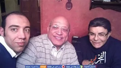 المخرج سمير سيف ضيف سمير صبري في 