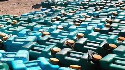 ضبط 610 آلاف لتر بنزين وسولار و6 آلاف اسطوانة بوتاجاز