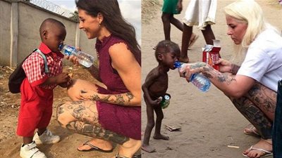 قصة إنسانية.. هكذا غيرت دنماركية حياة هذا الطفل المشرد! (صور)