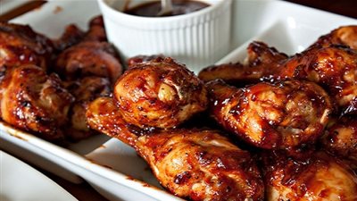 طرقة عمل الدجاج بصلصة الباربكيو