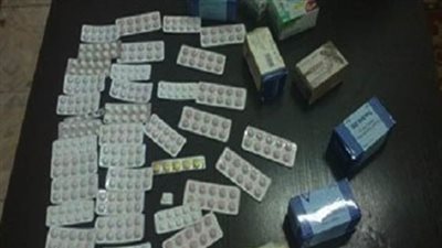 ضبط 2840 قرص مخدر و2 كيلو بانجو في كفر الشيخ