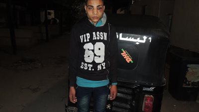 ضبط سائق سرق 