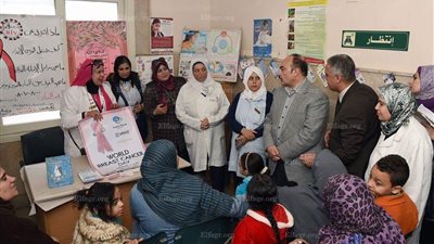 محافظ الإسكندرية يشارك فى القافلة الطبية الشاملة بمركز الأمل (صور)