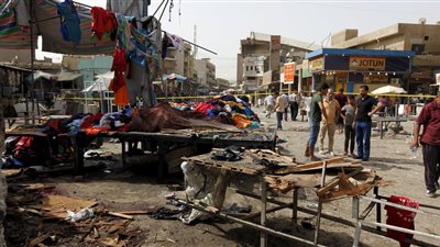 انفجار عبوة ناسفة غربي بغداد