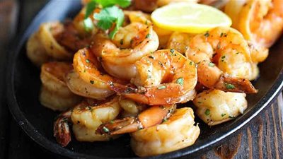 طريقة عمل الروبيان بصوص الليمون والعسل