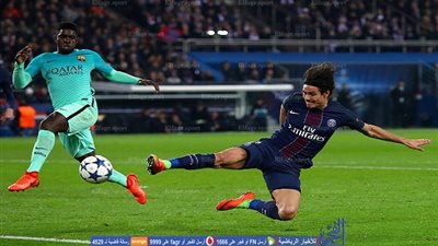 كافاني يعرب عن سعادته بالفوز الكاسح على برشلونة