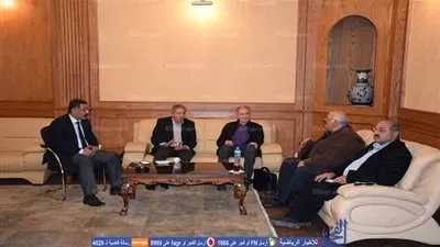 وزير الرياضة يجتمع برئيس اللجنة الأوليمبية و 