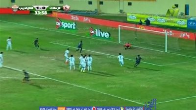 الإنتاج يضرب شباك الزمالك بالهدف الثاني (فيديو)