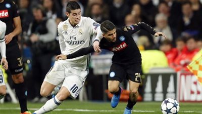صور مباراة ريال مدريد ونابولي بدوري أبطال أوروبا