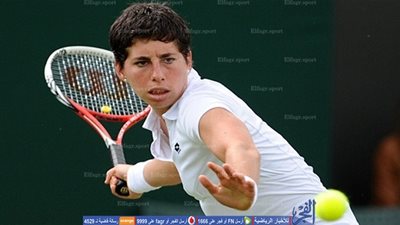 كارلا سواريز تغيب عن بطولة دبي للتنس بسبب 